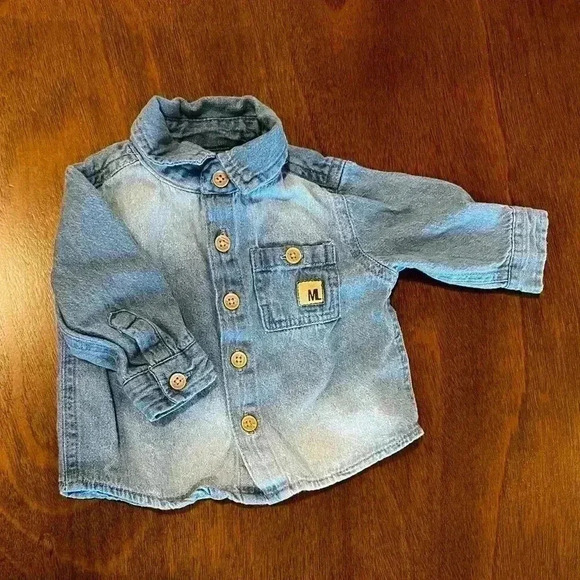 Mario Lopez Boys Set Short And Shirt 0-3 Months - Picture 11 of 13